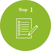 面談、事前登録完了